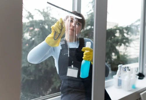 Nettoyage de vitres intérieures et extérieures à Mont-Saint-Père